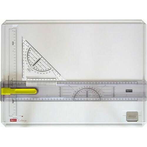 Aristo A3 műszaki rajztábla + háromszög vonalzó + hordtáska írószer szett