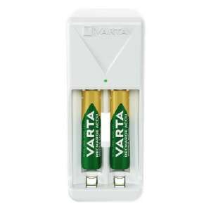 Зарядно устройство Varta 57656201421 Mini + 2 батерии AAA 800 mAh
