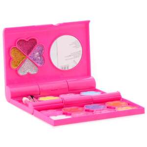 Isa Bella 18 piece makeup set for girls, open, showing all the makeup items - Vanity Table, Makeup Set, Fragrance