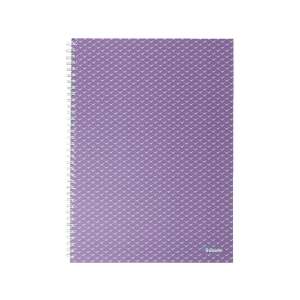 Esselte ColourBreeze A4 kariertes Spiralnotizbuch Lavendel 85617144 - Schreibwaren & Schreibmaterial