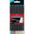 Faber-Castell Black Edition Creioane colorate Neon & Pastel, Set 12 bucăți