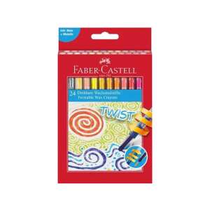 Faber-Castell: Set de 24 de creioane Twist 85009773 - Creioane cerate
