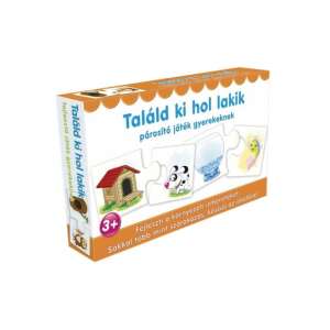 Találd ki hol lakik párosító játék 55858476 - Babywalker, Lauflernhilfen und Entwicklungsspiele für Kleinkinder