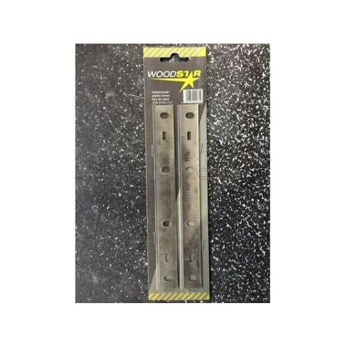Woodstar Hobelmesser für Scheppach PT85/HMS 850 Hobel, 2er Pack