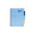 Pukka Pad Project Book Unipad A5 200-seitiges liniertes Spiralnotizbuch 55859168