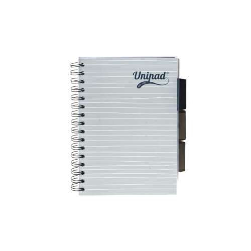 Pukka Pad Project Book Unipad A5 200-seitiges liniertes Spiralnotizbuch 55859168