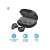 Trust Duet XP black true wireless earbuds with charging case, voice assistant, 45 hours playtime, secure fit