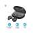 Trust Duet XP black true wireless earbuds with charging case, voice assistant, 45 hours playtime, secure fit