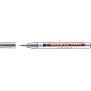 Edding 780 silver paint marker, 0.8mm, for writing on various surfaces - Lacquer marker