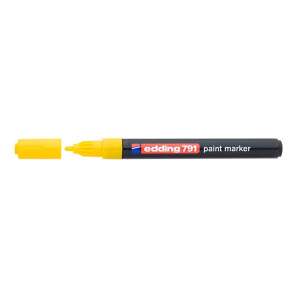 Edding 791 1-2mm yellow paint marker - Lacquer marker