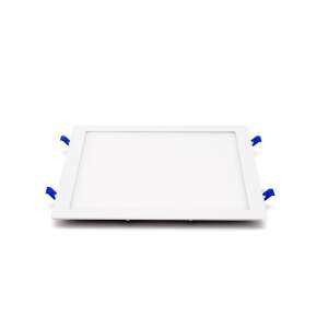 Квадратен LED панел за таван Iris Lighting PLSS-24W 24W/1920lm/4000K, бял, 30cm - Iris