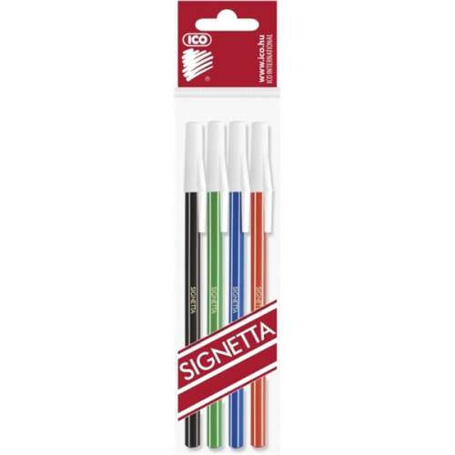 ICO Signetta 0.7mm 4 színű golyóstoll készlet