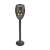 Home MX 200 Solar Powered Flame Torch, black, with base, for garden or patio