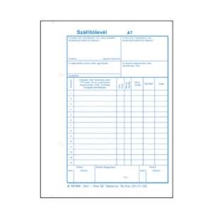 B.10-70/A/V/S A5 25x4lapos álló "Szállítólevél" tömbös nyomtatvány Lieferschein Formular - Victoria