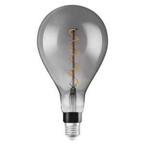 Osram Vintage LED bulb, 5W E27. Clear glass with decorative filament. - Osram