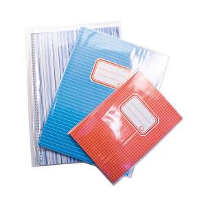 T-Creatív átlátszó füzetborító, 10 darabos, A5 méret, füzetekhez, iskolai kellékek, védelem - T-Creativ