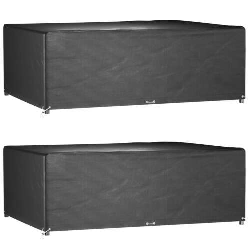 vidaXL Kertbútor Védőhuzat - 2 db - 240x180x80 cm