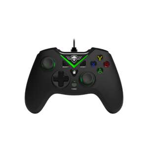 Spirit of Gamer PGX wired controller, black and green - Gaming