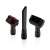 ETA Supersonic vacuum cleaner attachments: crevice tool, upholstery brush, and soft brush