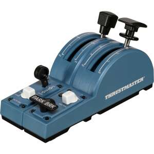 Joystick Thrustmaster TCA Quadrant Add-on Airbus Edition, widok pod kątem - Thrustmaster