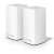 Linksys Velop AC1300 Dual-Band Mesh Wi-Fi System, 2-pak, biały, widok z przodu