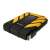Angled view of ADATA HD710P 1TB Yellow Rugged External Hard Drive