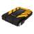 Angled view of ADATA HD710P 1TB Yellow Rugged External Hard Drive