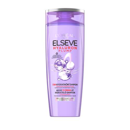 L'Oréal Paris Elseve Hyaluron Plump Feuchtigkeitsspendendes Shampoo mit Hyaluronsäure 400ml