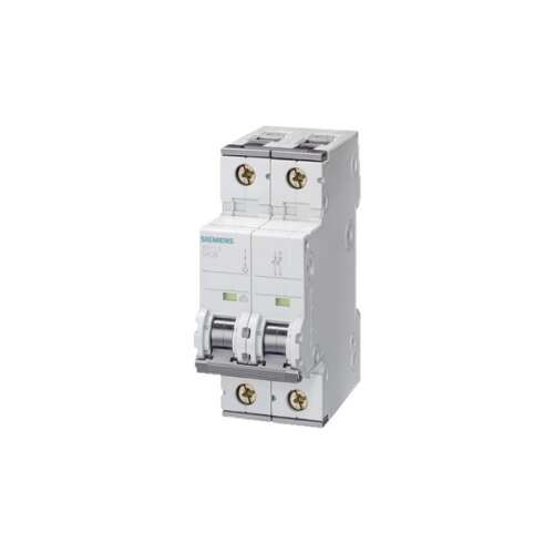 Întrerupător automat Siemens 5SY5206-6, 2 poli, 6A, curba B