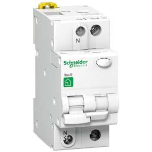 Schneider Electric Resi9 1P-N/C/16A/30mA/AC osztályú áramvédős kismegszakító - Schneider