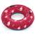Bestway 119cm aufblasbarer Ring Schwimmreifen mit Segelboot-Design, rot