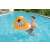 Bestway Friendly Fox Shaded Baby Boat, aufblasbares Schwimmbecken für Babys mit Baldachin, 94 cm, im Pool mit Erwachsenem