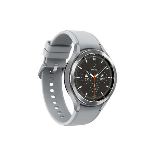 Samsung SM-R890NZSAEUE Galaxy Watch 4 Classic (46mm) silberne Smartwatch