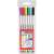 Stabilo Pen 68 brush 6db-os vegyes színű ecsetfilc 55961863}