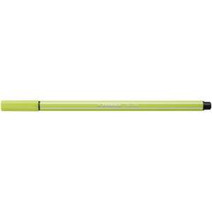 Stabilo Pen 68 lime green fineliner pen, 1 mm line width - STABILO Fineliner & technical pen