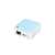 TP-Link TL-WR802N Wireless Router, white, back view, showing ports
