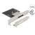 Karta Delock 91755 CFexpress PCI Express, zewnętrzne gniazdo CFexpress, niski profil, NVMe