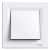 Schneider Asfora EPH0400421 IP44 White Light Switch