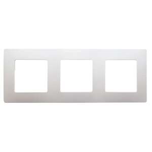 Legrand Niloe bézs 3-as villanykapcsoló keret, vízszintes - Villanykapcsoló keret