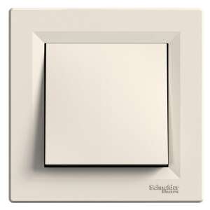 Schneider Electric Asfora beige light switch, EPH0400323 - Schneider Light Switch