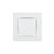 Schneider Asfora white intermediate switch, wall mounted