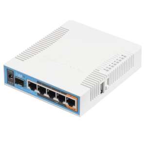 MikroTik hAP ac RB962UiGS-5HacT2HnT L4 128MB 5x GbE LAN 1x GbE SFP Dual-band Vezeték nélküli Router 55963845 
