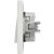 Alternativschalter 10 A, IP 20, Weiß, Schneider Asfora 55965949
