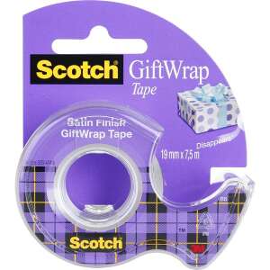 Scotch Gift Wrap Tape 19mmx7,5m ajándékcsomagoló ragasztószalag