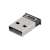 Hama Nano Bluetooth 5.0 USB-Adapter, klein, silber, schwarz