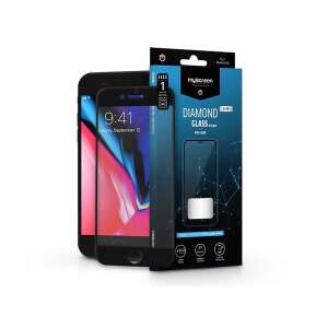 MyScreen Diamond Glass edge 2.5D gehärtetes Glas Displayschutzfolie für iPhone 7, 8 und SE 2020 - Apple