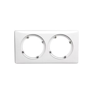 Legrand 069072 Céliane IP44 Albă Ramă Dublă Întrerupător - Legrand Rame pentru întrerupătoare