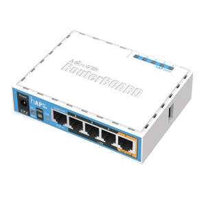 MikroTik hAP ac lite RB952Ui-5ac2nD L4 64Mb 5x FE LAN Dual-band Vezeték nélküli Router 55968147 