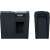 Rexel Secure X6 confetti paper shredder, front and back view