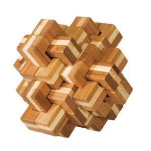 FRIDOLIN 3D Pineapple IQ Logic Puzzle made of bamboo - Logic Game